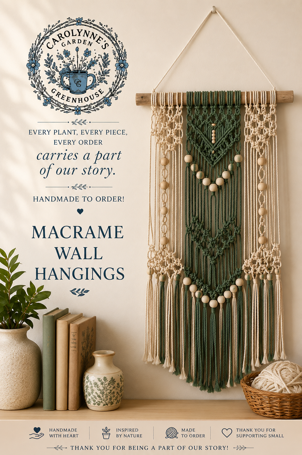 Boho Macramé Wall Hanging